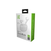 AURICULAR CON MICROFONO KLIP KTE-250WH ZOUNDBUDS TOUCH/TWS/BT/WIRELESS BLANCO